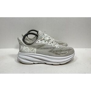 Hoka One One Clifton 9 Women’s 6.5 B Shoes White Sneakers 1127896 WWH Running
